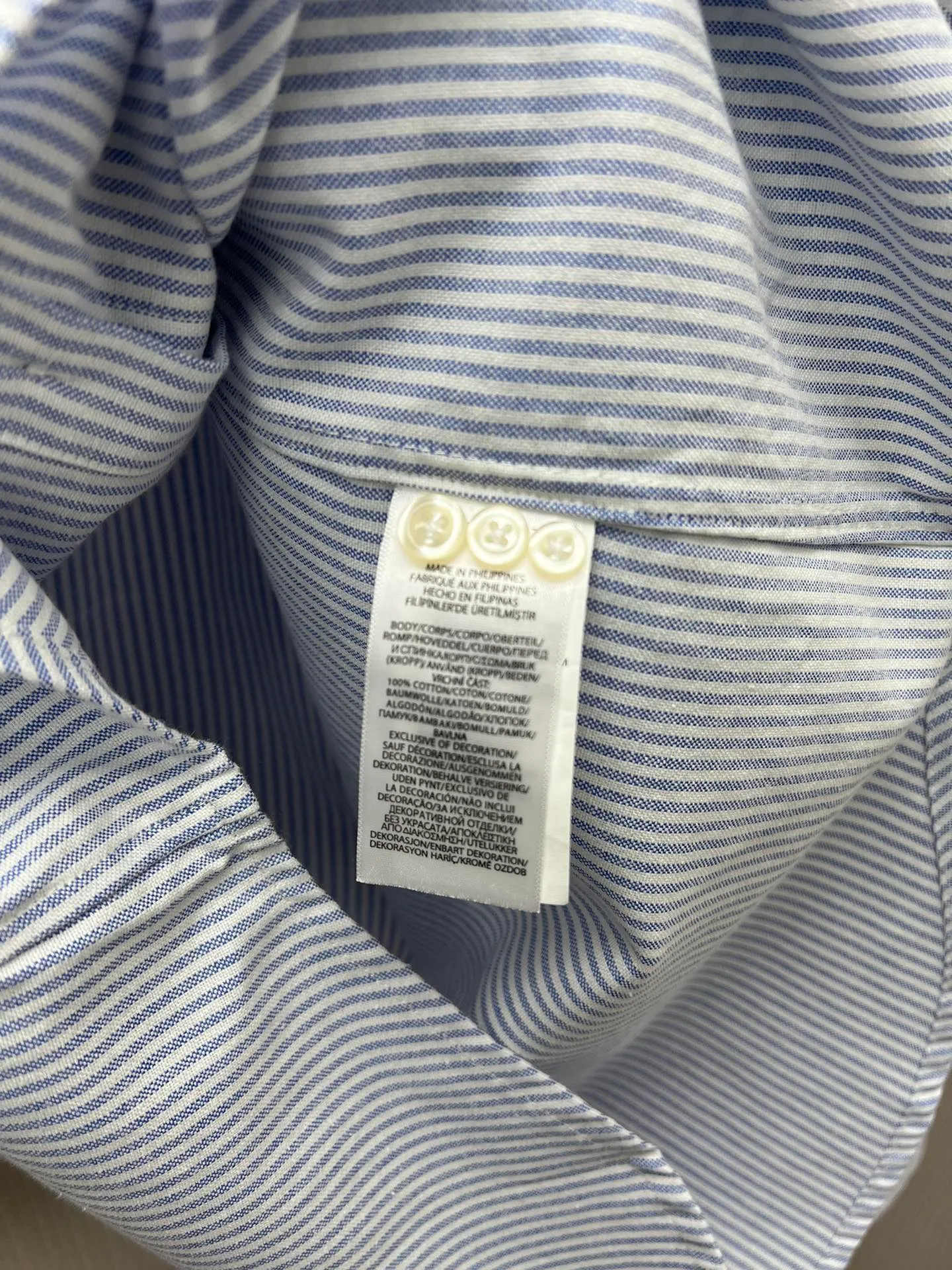🅿️460 Polo 25ss new Logo embroidered striped square collar casual long-sleeved shirt Men's size: XS.S.M.L.XL.